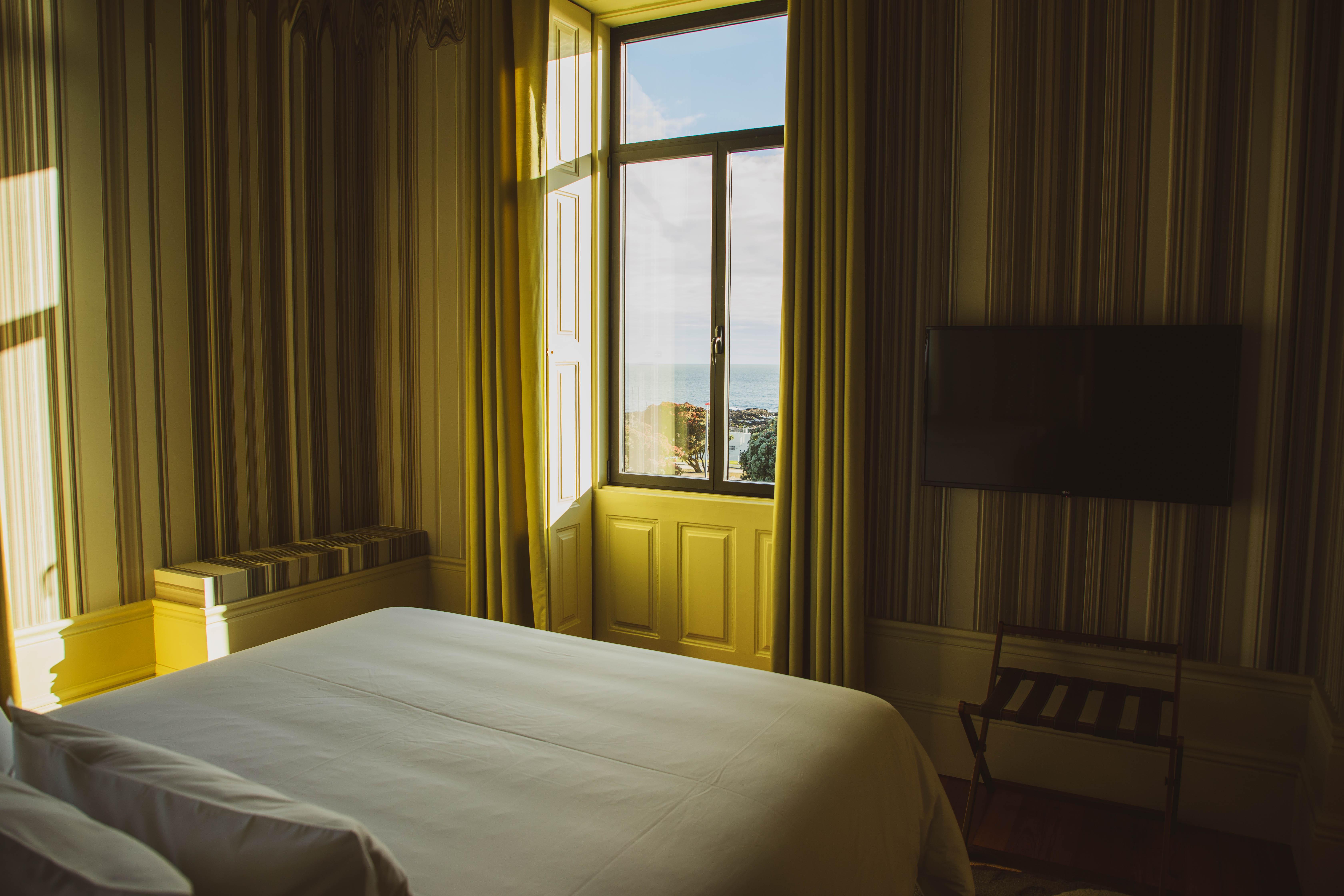 วีลา ฟอซ โฮเต็ล แอนด์ สปา Hotel ปอร์โต ภายนอก รูปภาพ A room at the hotel