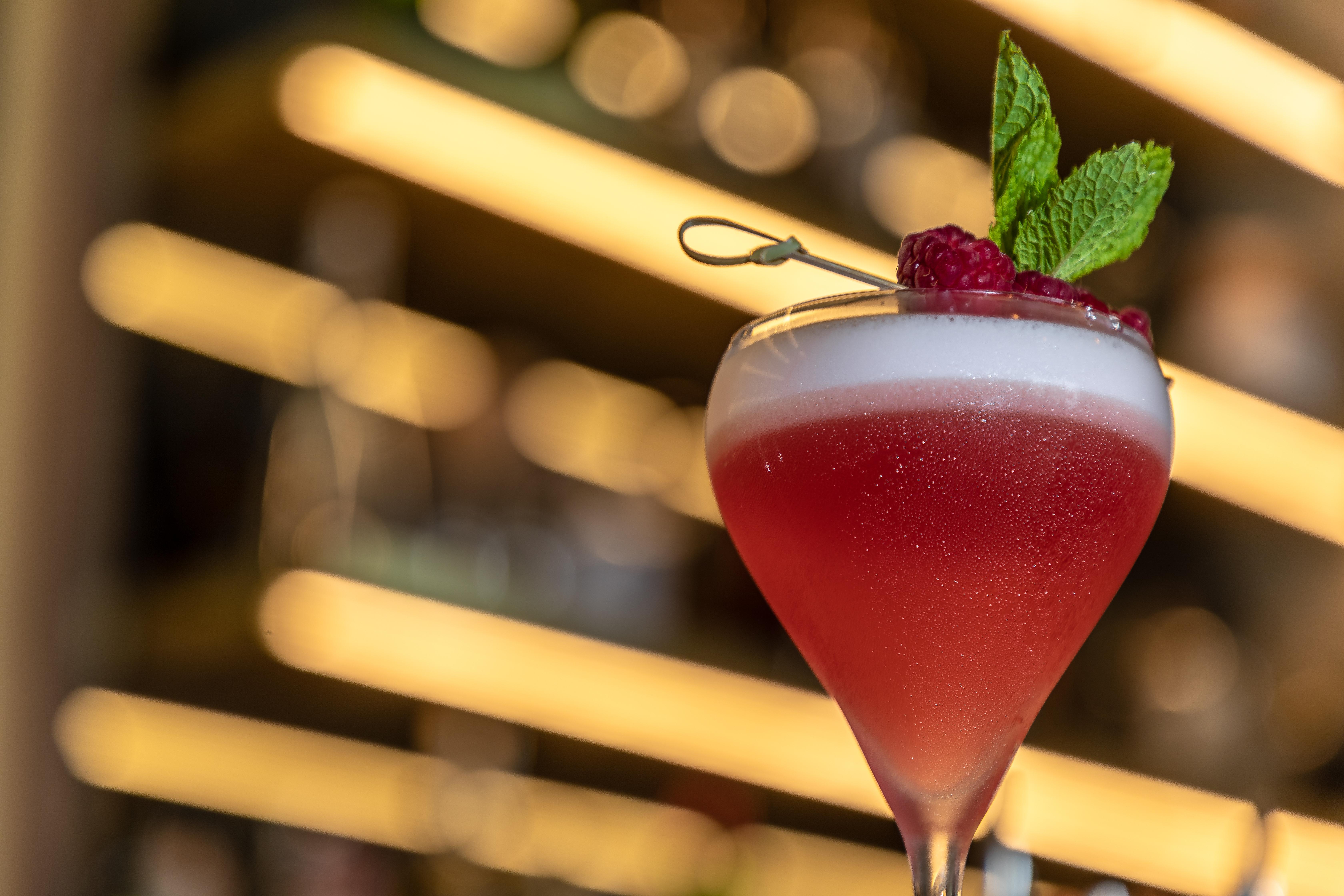 วีลา ฟอซ โฮเต็ล แอนด์ สปา Hotel ปอร์โต ภายนอก รูปภาพ A Clover Club cocktail